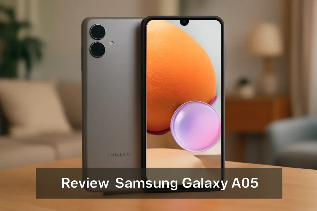 Review do Samsung Galaxy A05 128GB, 4GB RAM, Tela de 6.7"