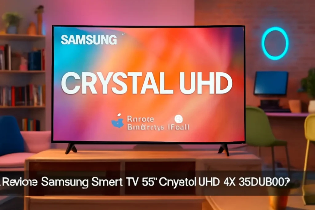 Samsung Smart TV 55" Crystal UHD 4K 55DU8000 - Painel Dynamic Crystal Color, Gaming Hub