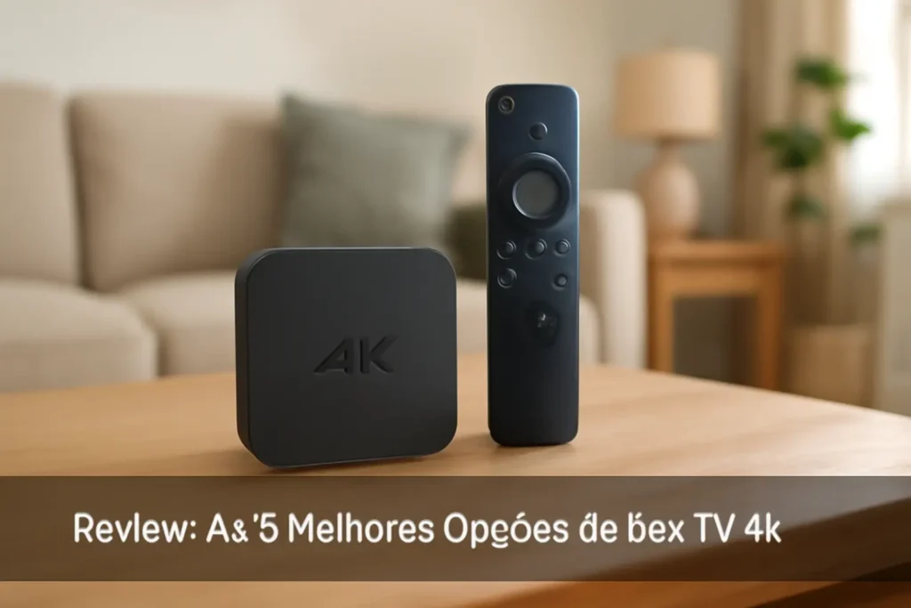 As 5 Melhores Opções de box TV 4k
