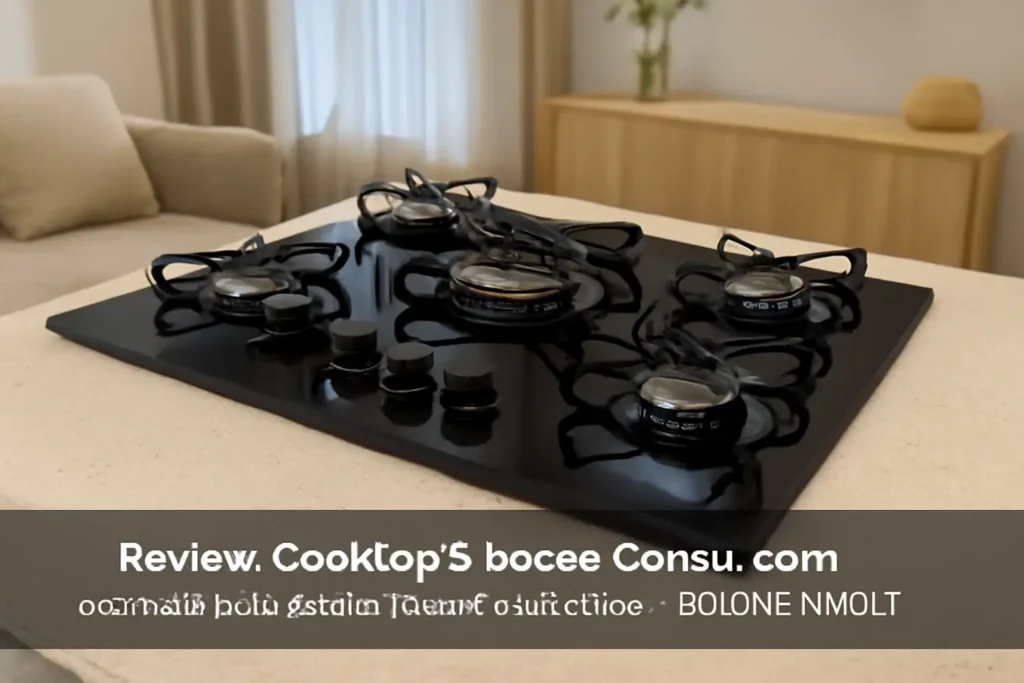 Cooktop 5 bocas Consul com controle fácil e acendimento automático - CD075AE BIVOLT