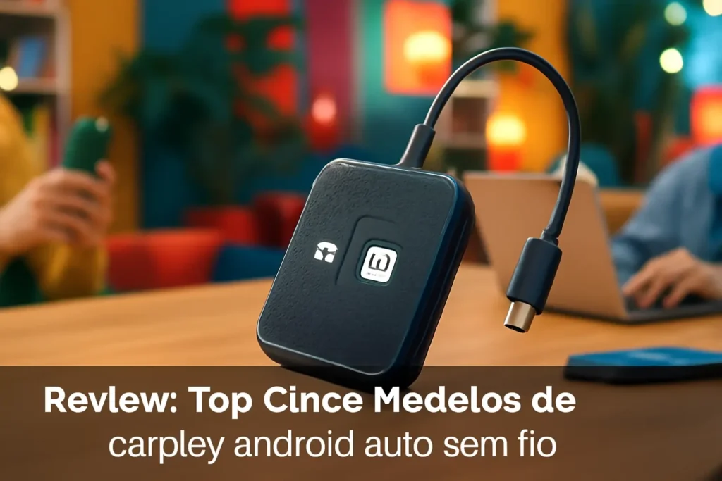 Top Cinco Modelos de carplay android auto sem fio