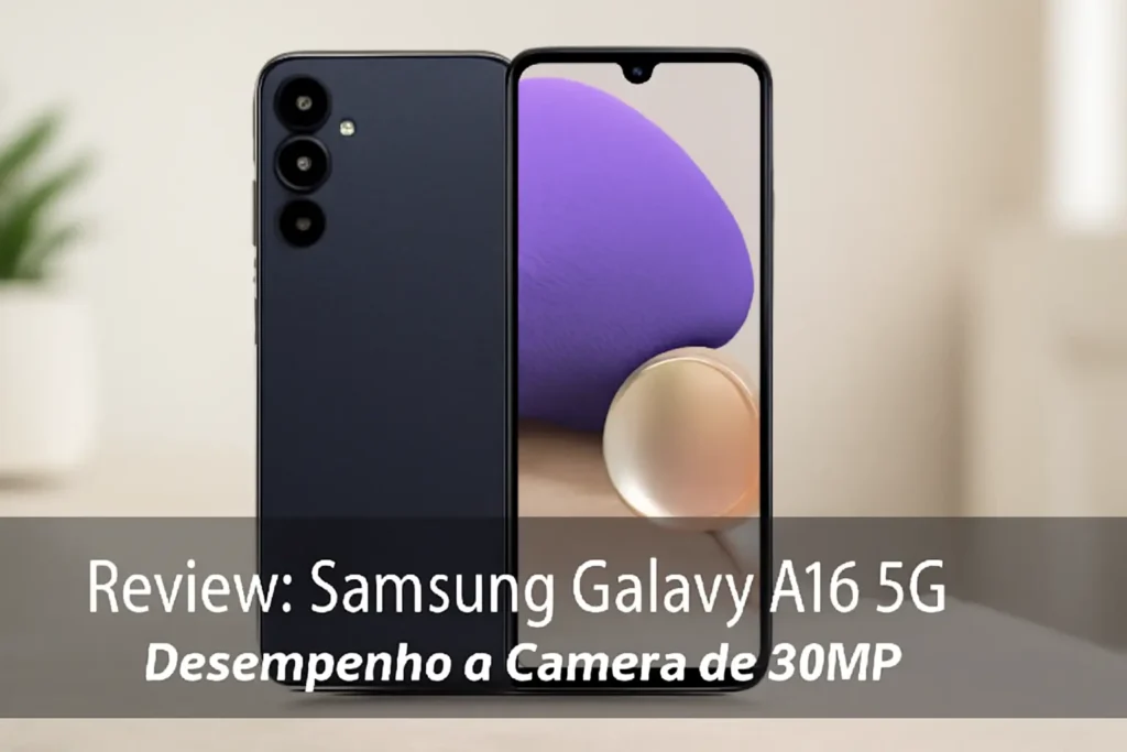 Celular Samsung Galaxy A16 5G: Desempenho e Câmera de 50MP