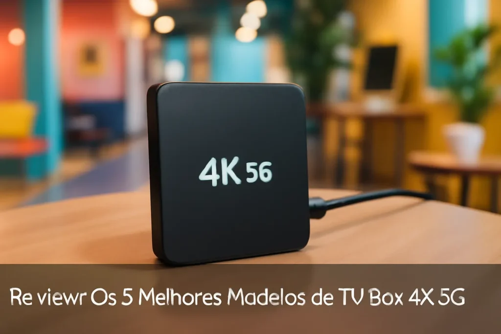 Os 5 Melhores Modelos de TV box 4k 5g