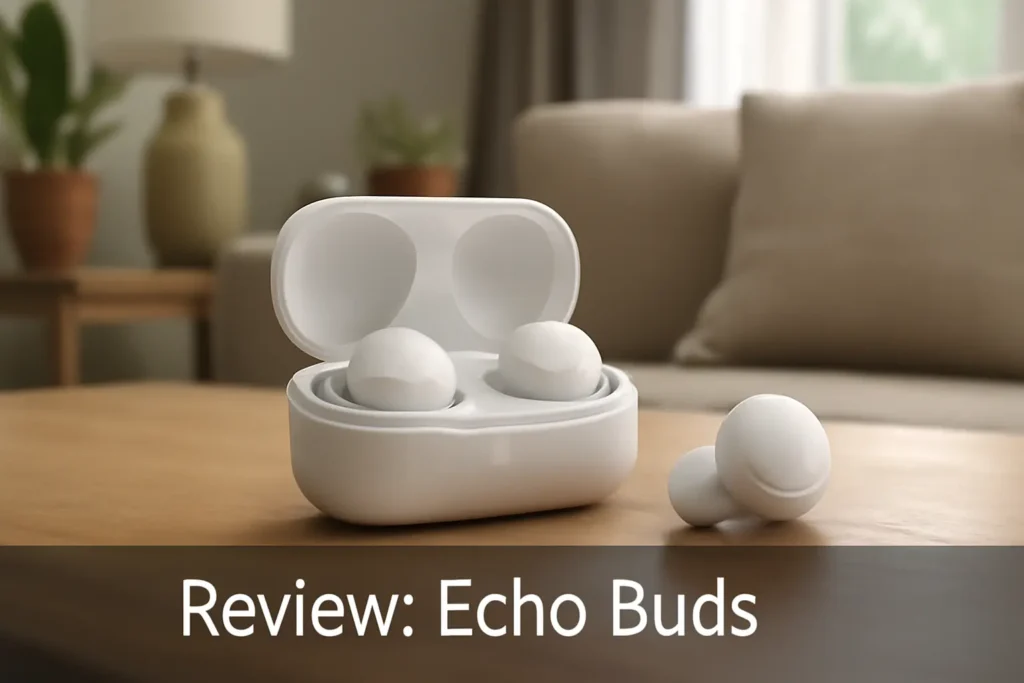 Echo Buds: Fones de ouvido sem fio com cancelamento de ruído ativo e Alexa