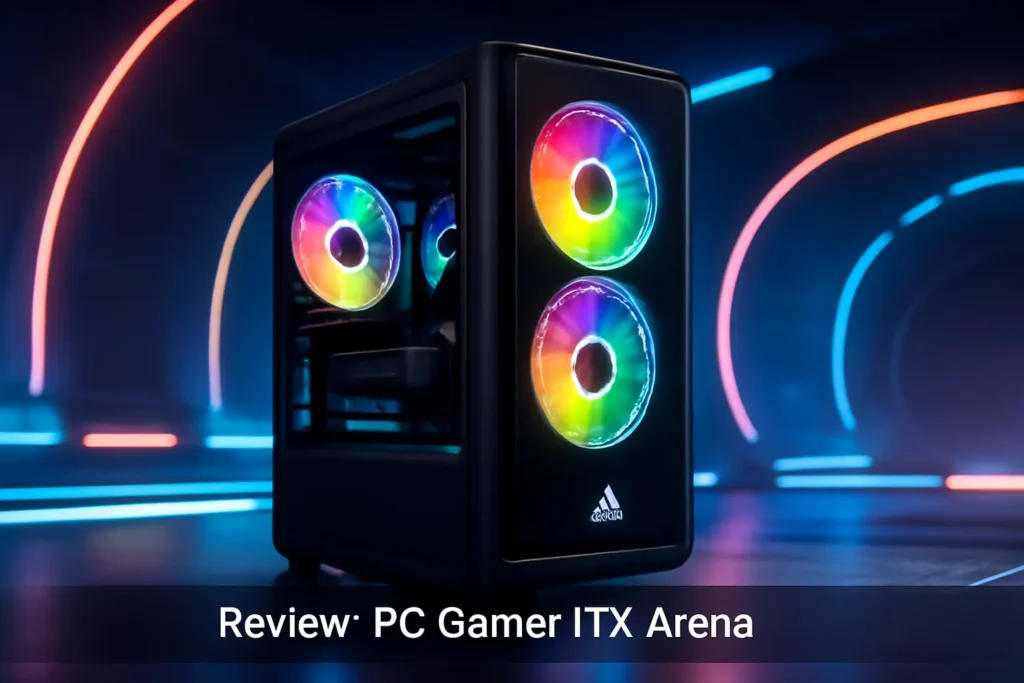 PC Gamer ITX Arena, Ryzen 5 5600G, Radeon™ Graphics Vega 7, 16GB Ram, SSD 480GB, Gabinete RGB - Desempenho e Estilo para Gamers