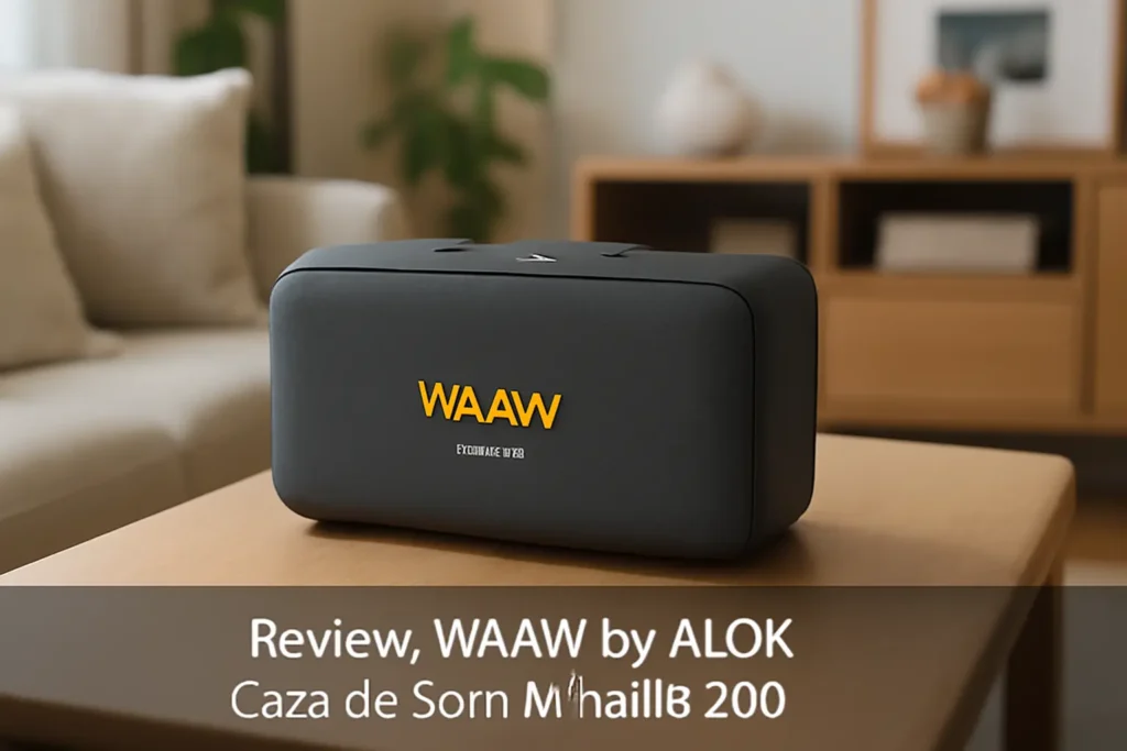 WAAW by ALOK Caixa de Som INFINITE 200 Bluetooth - Potência e Som Imersivo