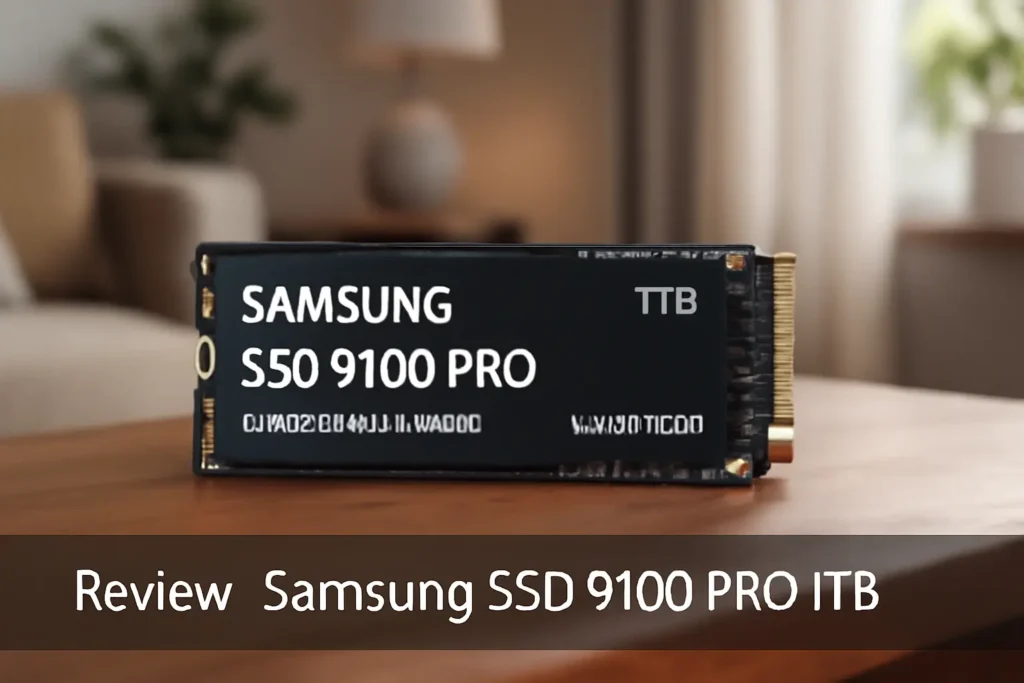 Samsung SSD 9100 PRO 1TB – Desempenho Ultra Rápido para Jogos e Criatividade