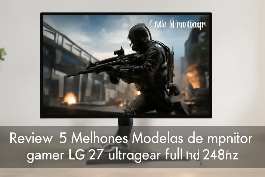 5 Melhores Modelos de monitor gamer LG 27 ultragear full hd 240hz