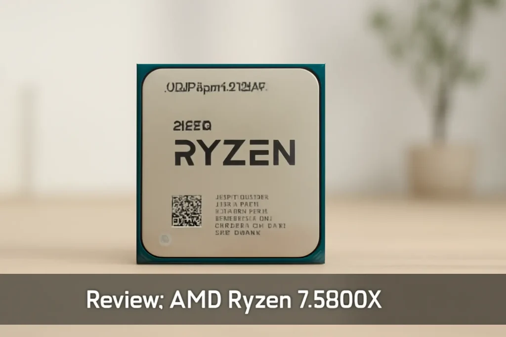 Processador AMD Ryzen 7 5800X: Desempenho e Eficiência para Gamers e Profissionais