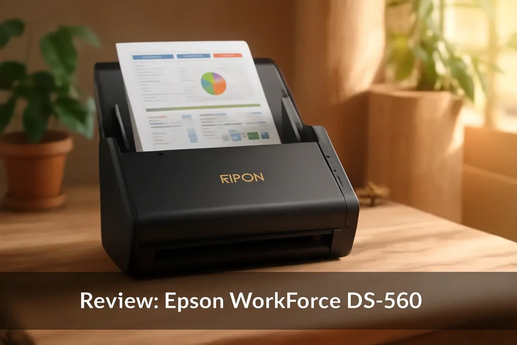 Epson Scanner de Documentos Coloridos sem Fio WorkForce DS-560