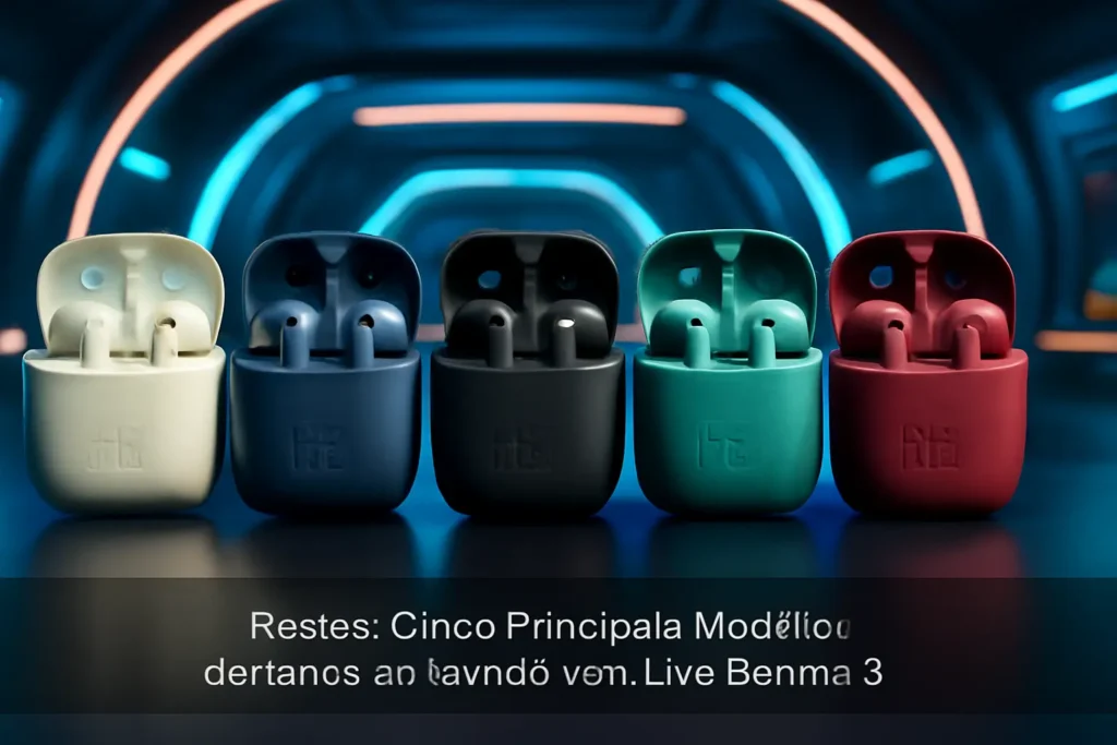 Cinco Principais Modelos de fones de ouvido JBL live beam 3