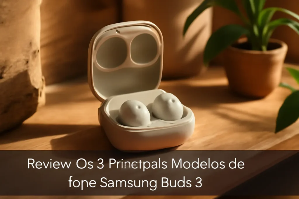 Os 5 Principais Modelos de fone Samsung buds 3