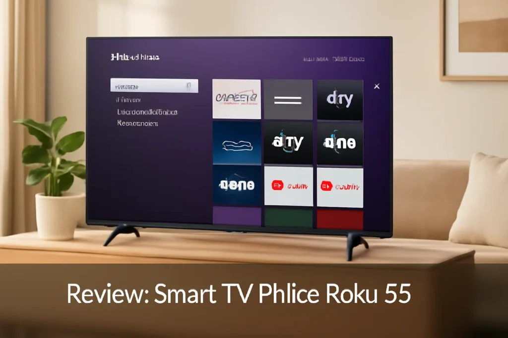 Top Cinco smart tv philco roku 55