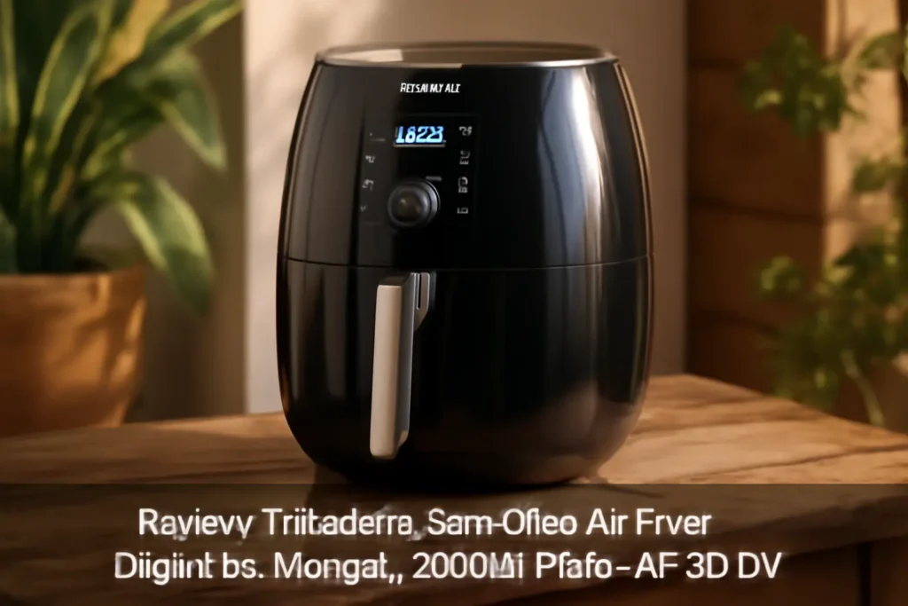 Fritadeira Sem Óleo Air Fryer Digital 5L, Mondial, 2000W, Preto - AF-50-DV