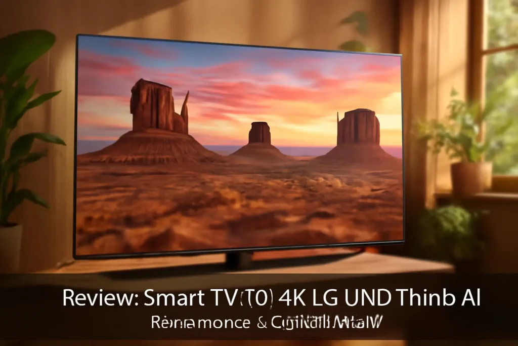 Smart TV 70" 4K LG UHD ThinQ AI - Performance e Conectividade