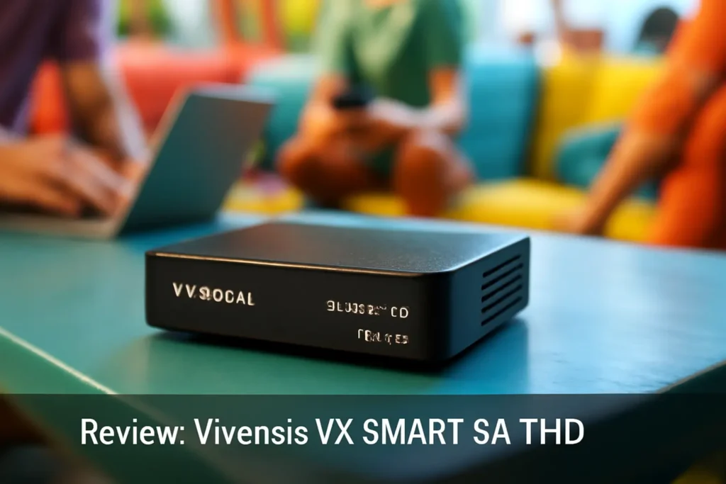 Receptor de TV Vivensis VX SMART SAT HD Android TV: Conectividade e Desempenho