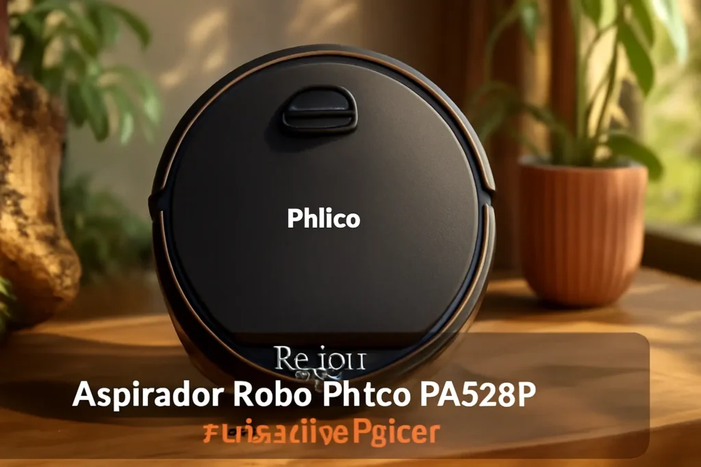 Aspirador Robô Philco PAS28P Função MOP Bivolt