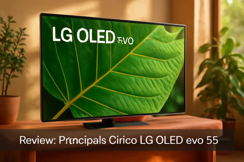 Principais Cinco  LG OLED EVO 55