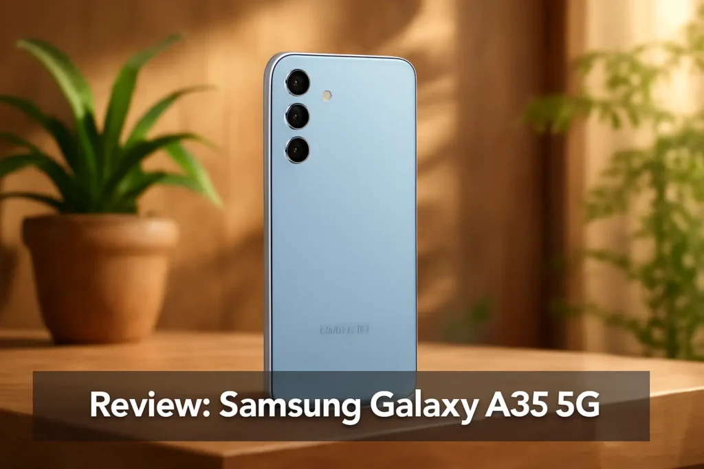 Samsung Galaxy A35 5G: Câmera Tripla, Tela 6.6" e Design Premium