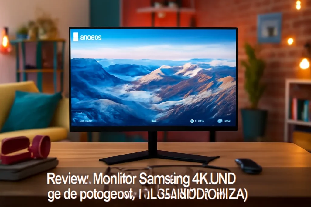 Monitor Samsung 4K UHD de 32 polegadas (LU32J590UQNXZA) – Resolução 4K, AMD FreeSync e Modo de Jogo