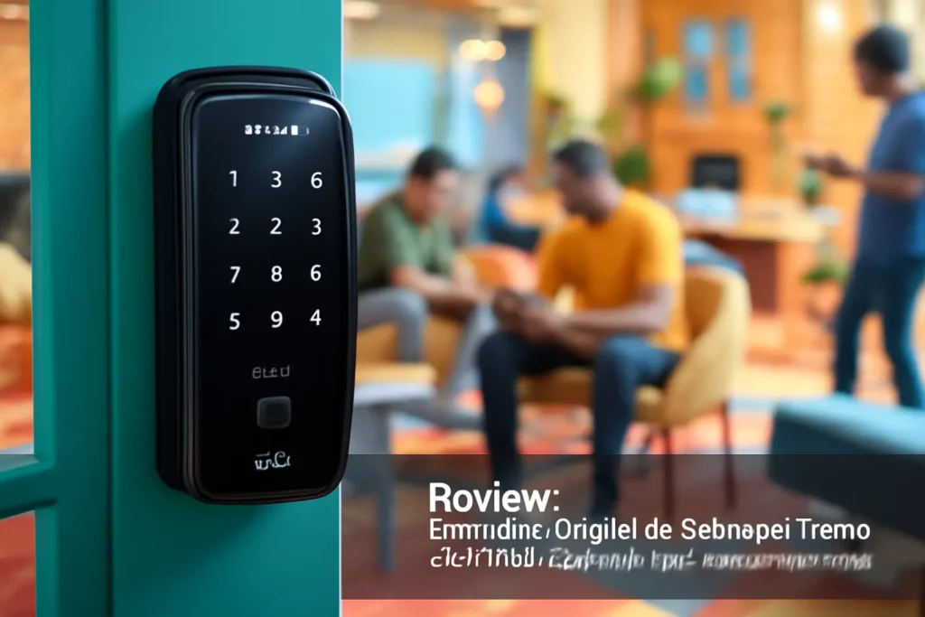 Fechadura Digital de Sobrepor Tecno DS4100V, Elsys – Abertura por Senha ou Tag