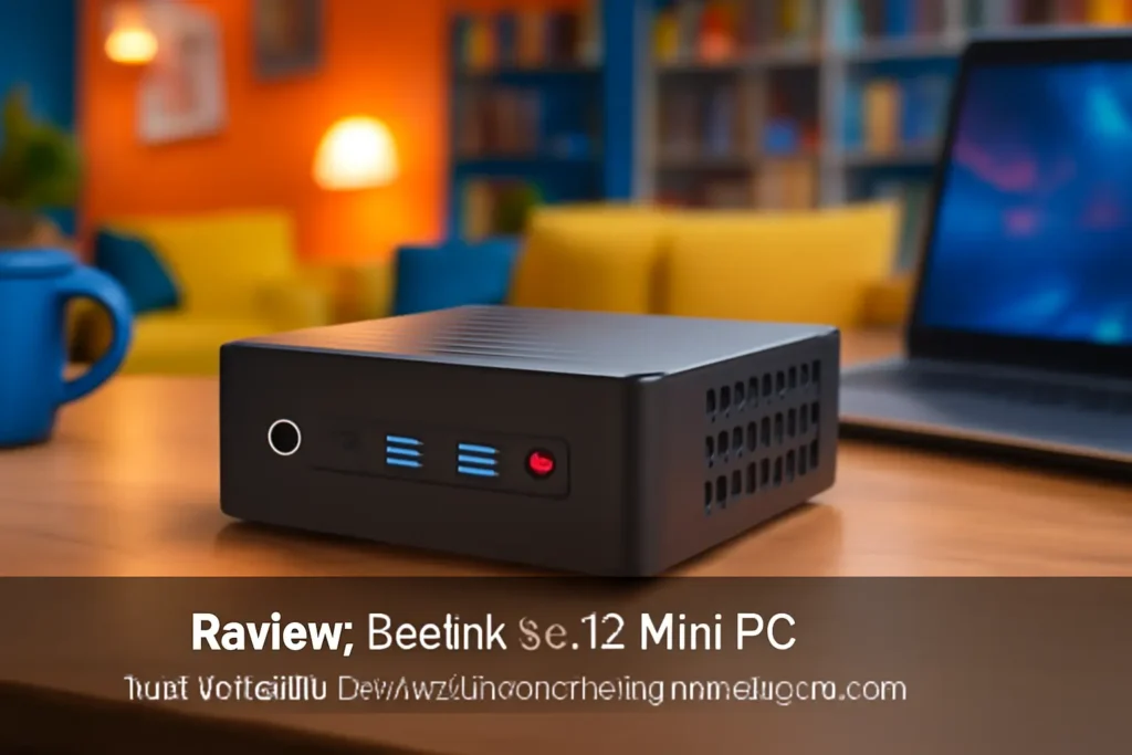 Beelink Sei12 Mini PC Intel i5 12450H: Desempenho e Conectividade em Formato Compacto