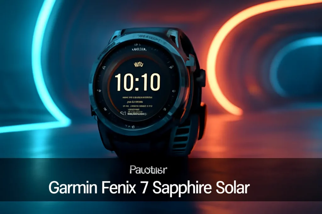 Garmin Fenix 7 Sapphire Solar: Smartwatch de Aventura com Carregamento Solar e GPS de Alta Precisão