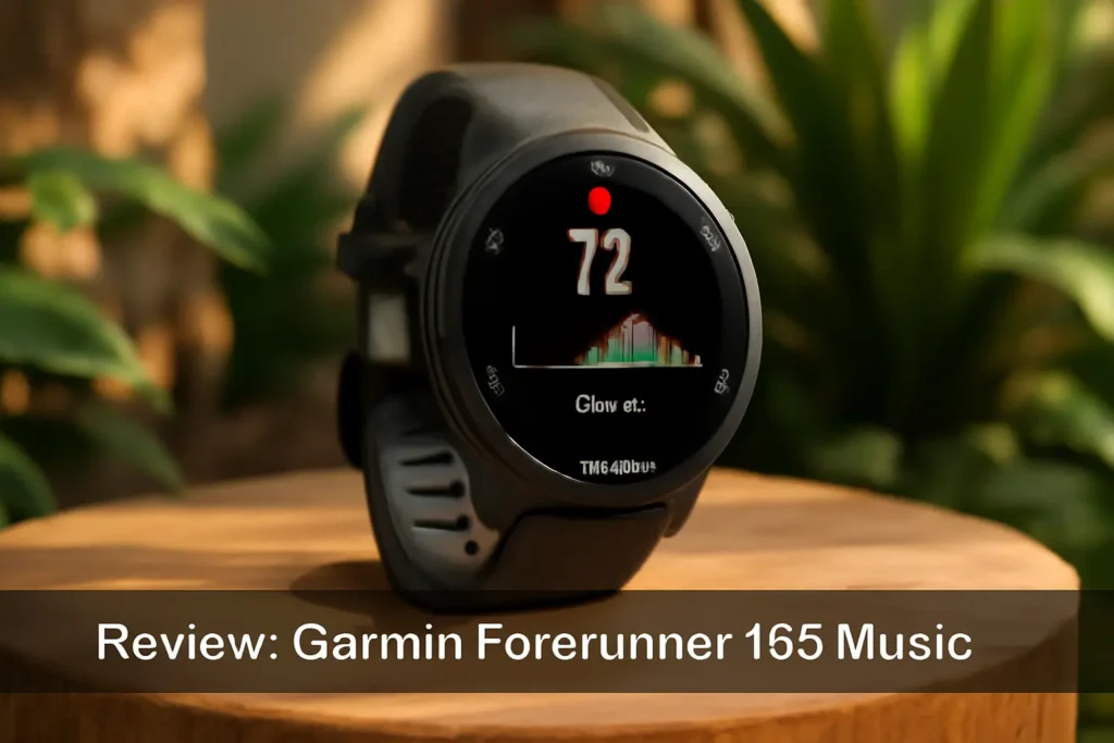 Garmin Forerunner 165 Music: Monitor Cardíaco com GPS e Música