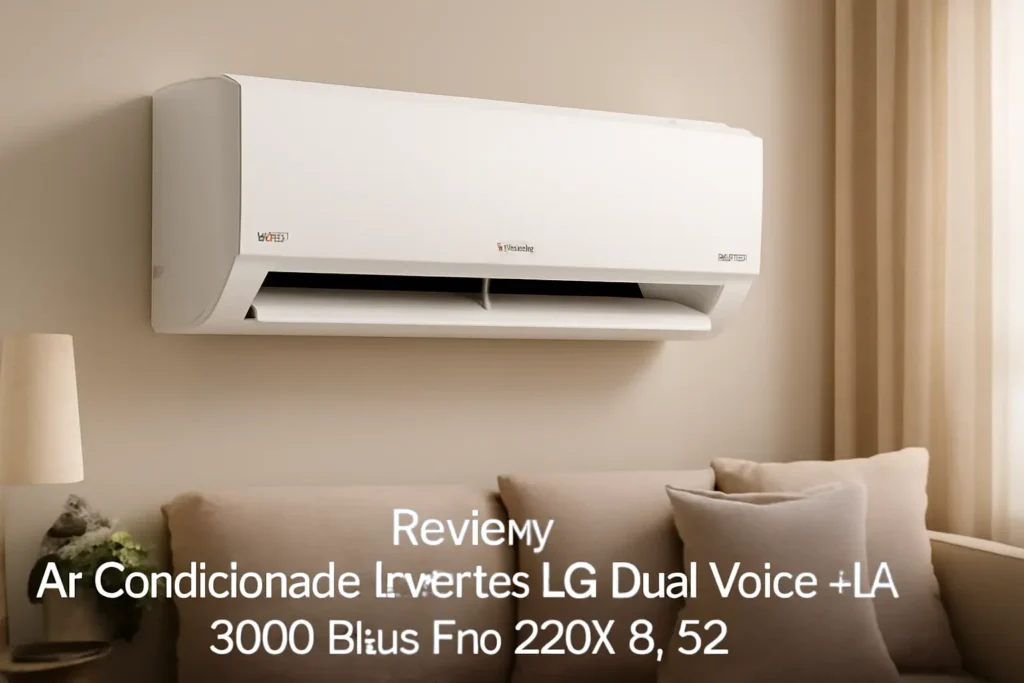 Ar Condicionado Inverter LG Dual Voice +IA 9000 Btus Frio 220v R-32