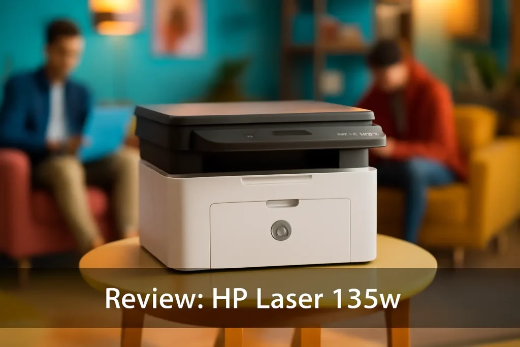 Impressora Multifuncional HP Laser 135w: Impressão, Cópia e Digitalização Eficientes