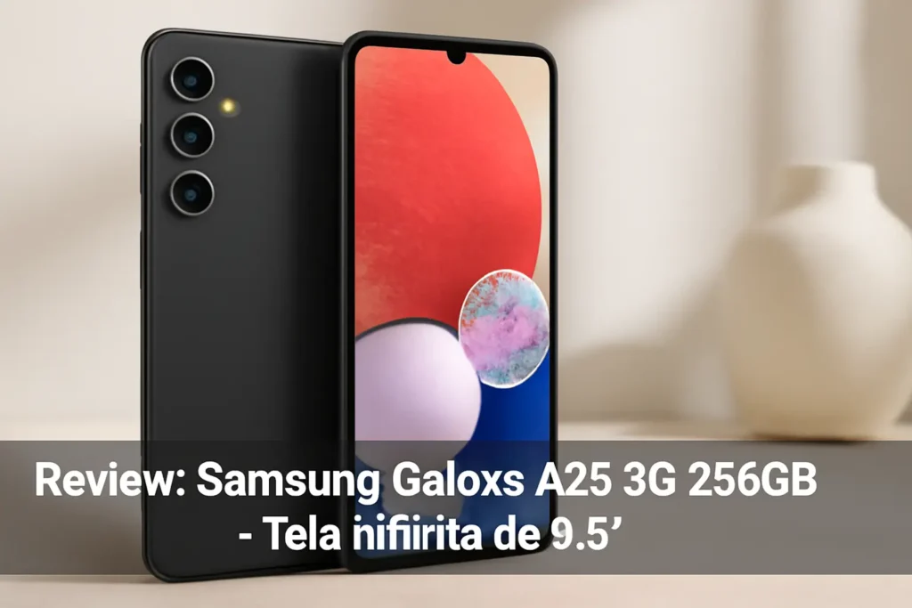Samsung Galaxy A25 5G 256GB - Tela Infinita de 6.5"