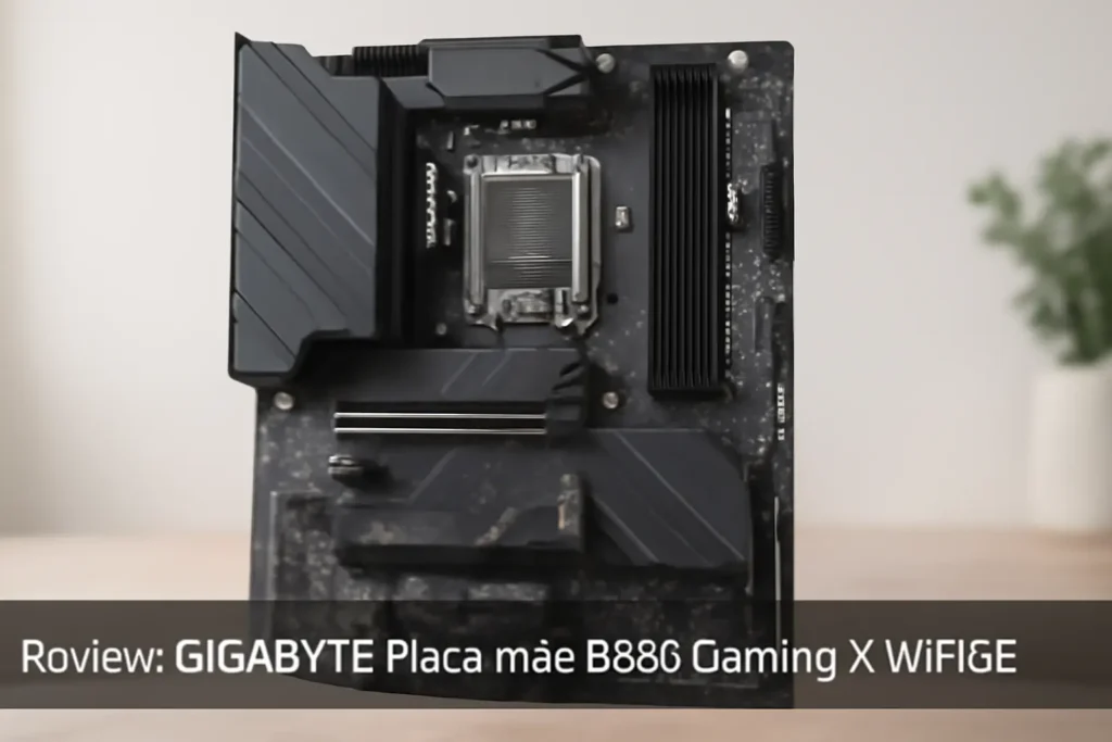 GIGABYTE Placa-mãe B850 Gaming X WIFI6E - Desempenho e Conectividade de Ponta