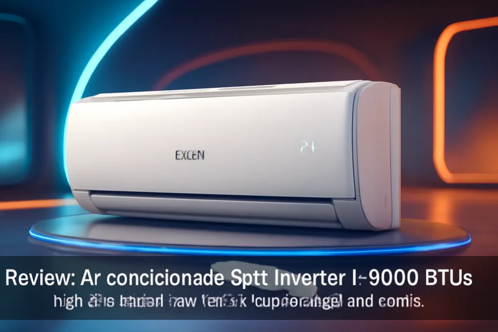 Ar-condicionado Split Inverter II 9000 BTUs Elgin Eco Dream com Wi-Fi Integrado High Wall Só Frio