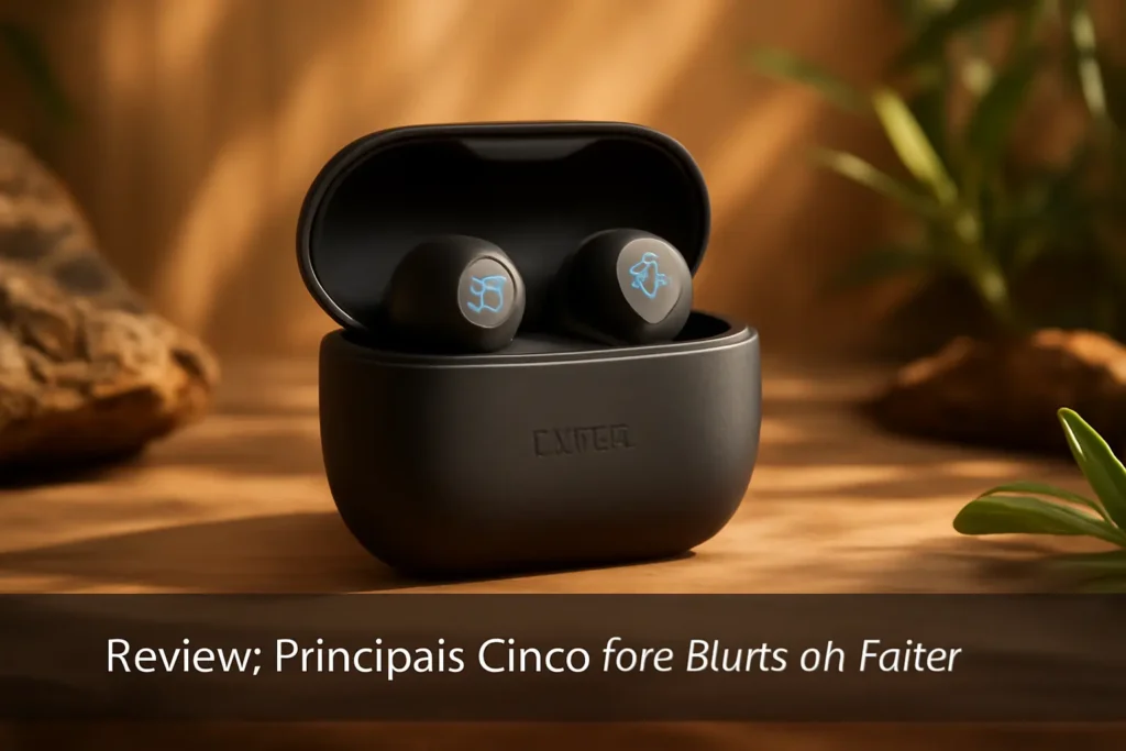 Principais Cinco fone bluetooth Edifier