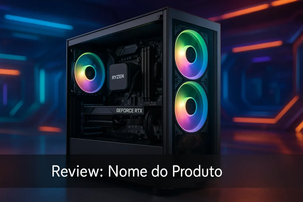Monte seu PC: Ryzen 9 9950X3D, RTX 5090, 96GB, 4TB SSD