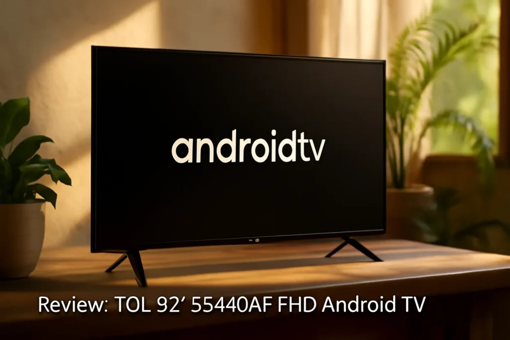 TCL LED SMART TV 32” S5400AF FHD Android TV: Tela Full HD e Conectividade Avançada