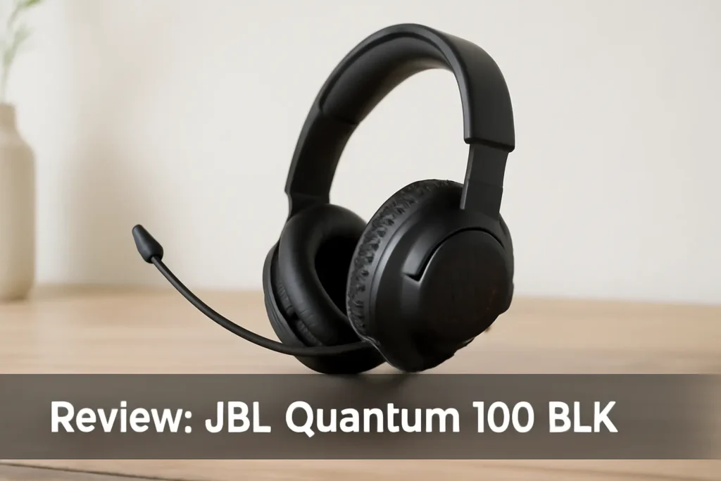 Principais Cinco JBL quantum 100 blk