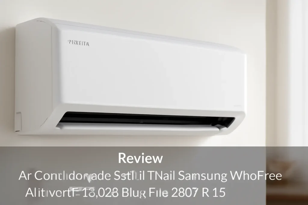 Ar Condicionado Split Hi Wall Samsung WindFree AI Inverter 12.000 Btus Frio 220v R-32