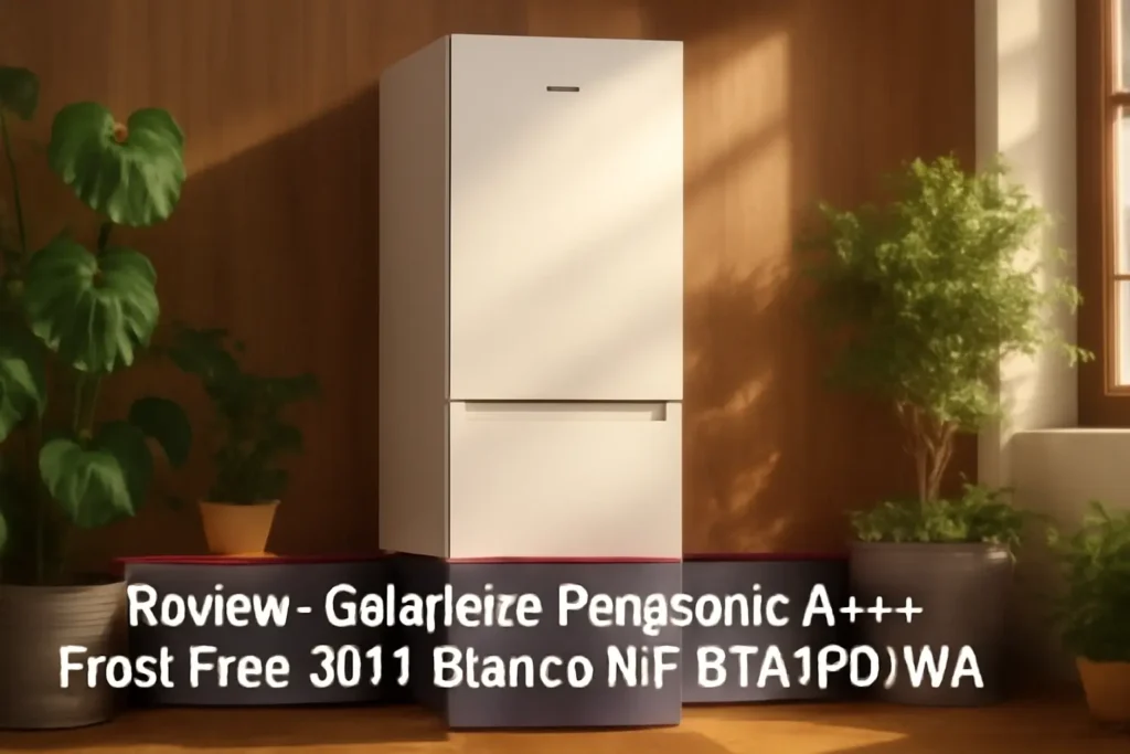 Geladeira Panasonic A+++ Frost Free 387L Branco NR-BT41PD1WA 127V