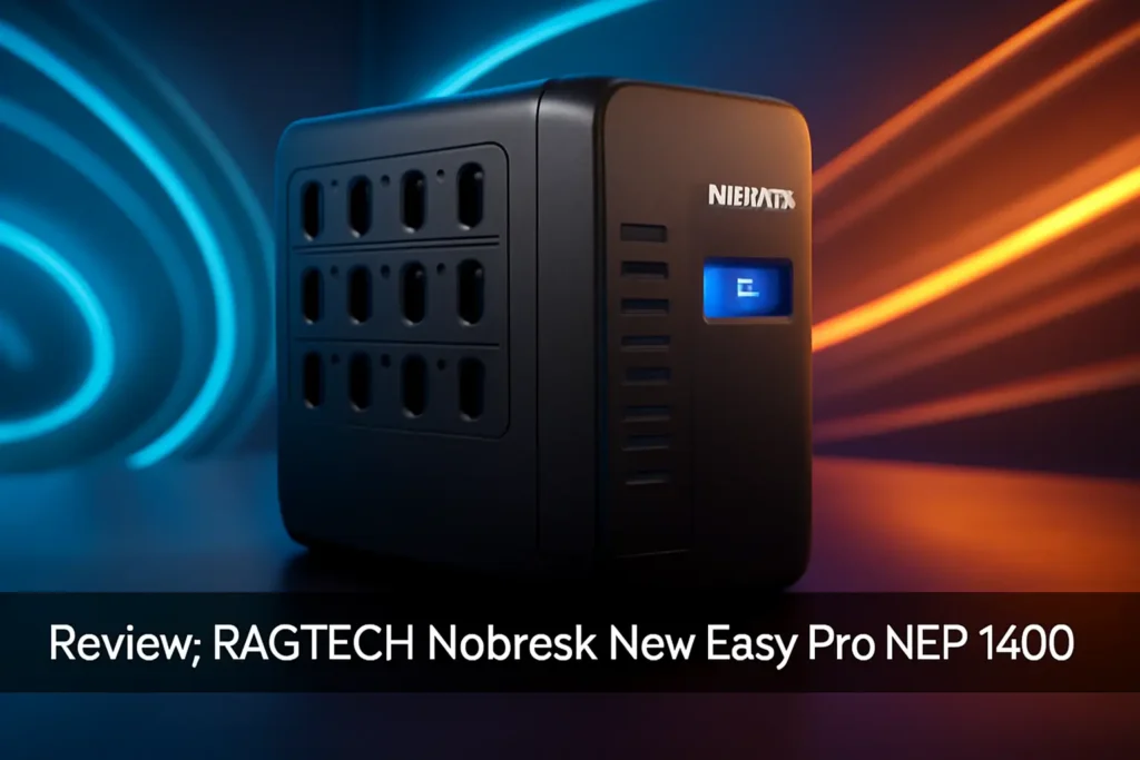 RAGTECH Nobreak New Easy Pro NEP 1400 – Potência, Bivolt e 10 Tomadas
