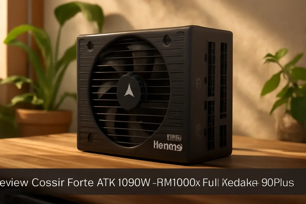 Corsair Fonte ATX 1000W - RM1000X Full Modular - 80 Plus Gold