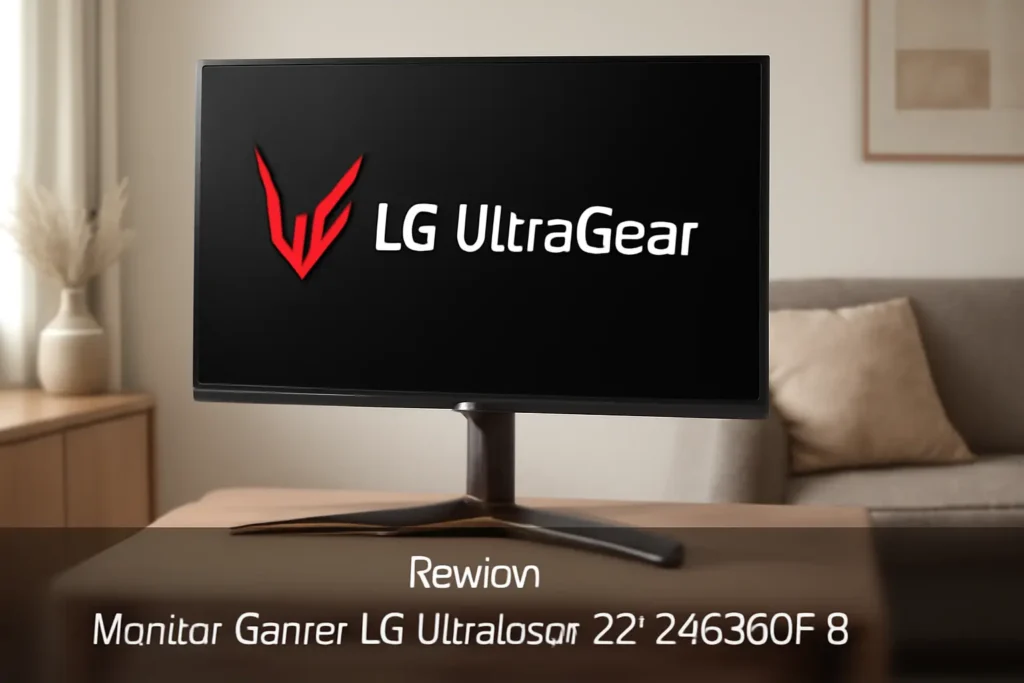 Monitor Gamer LG UltraGear 24” 24GS60F-B: Full HD, 180Hz, 1ms, G-SYNC e FreeSync