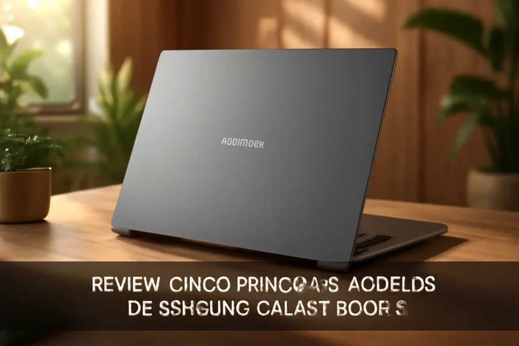 Cinco Principais Modelos de Samsung Galaxybook 4
