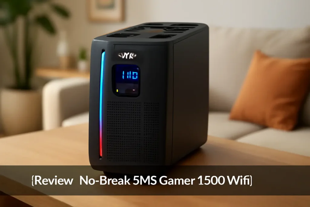 No-Break SMS Gamer 1500 Wifi - Potência 1500VA e 8 Tomadas