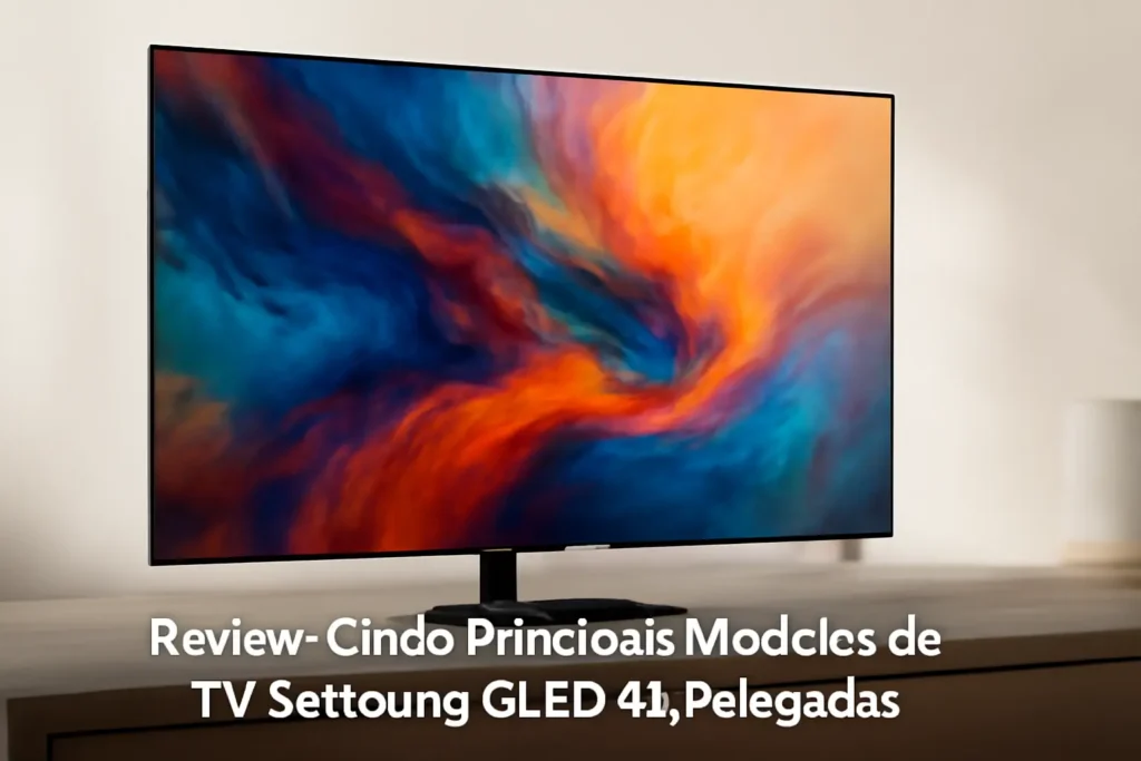 Cinco Principais Modelos de TV Samsung QLED 43 polegadas