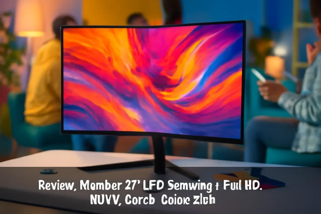 Monitor 27" LED Samsung - Full HD, HDMI, Curvo, Super Slim