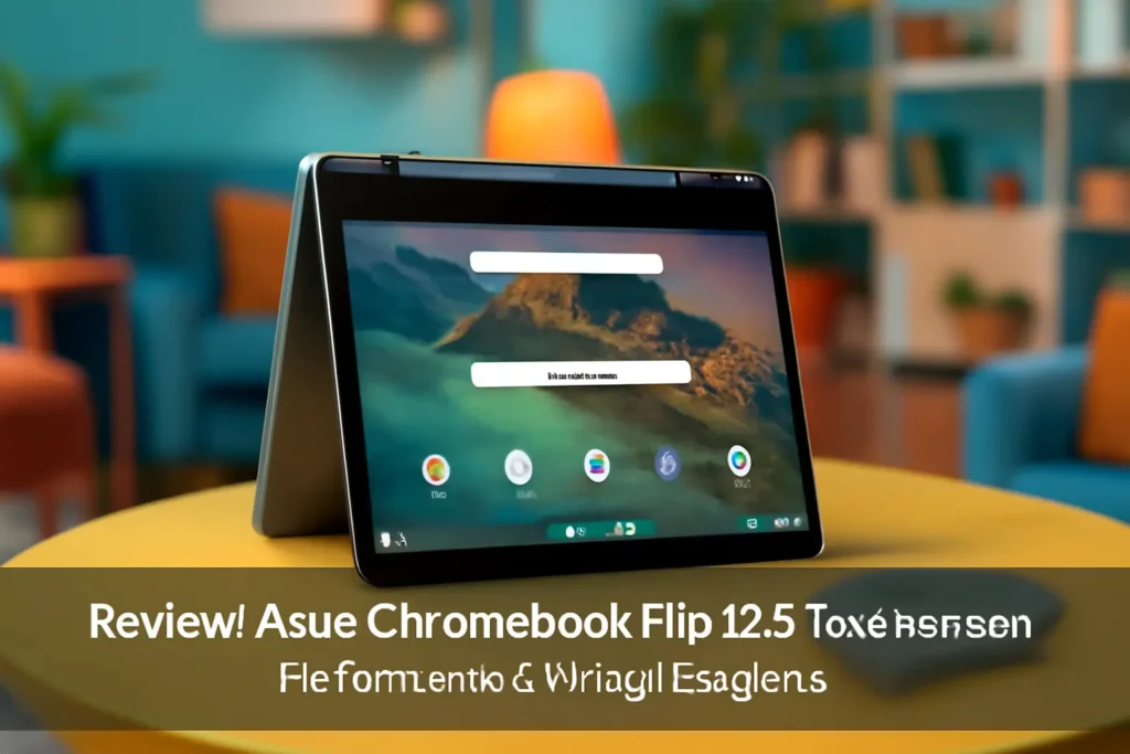Asus Chromebook Flip 12,5” Touchscreen: Performance e Design Elegante
