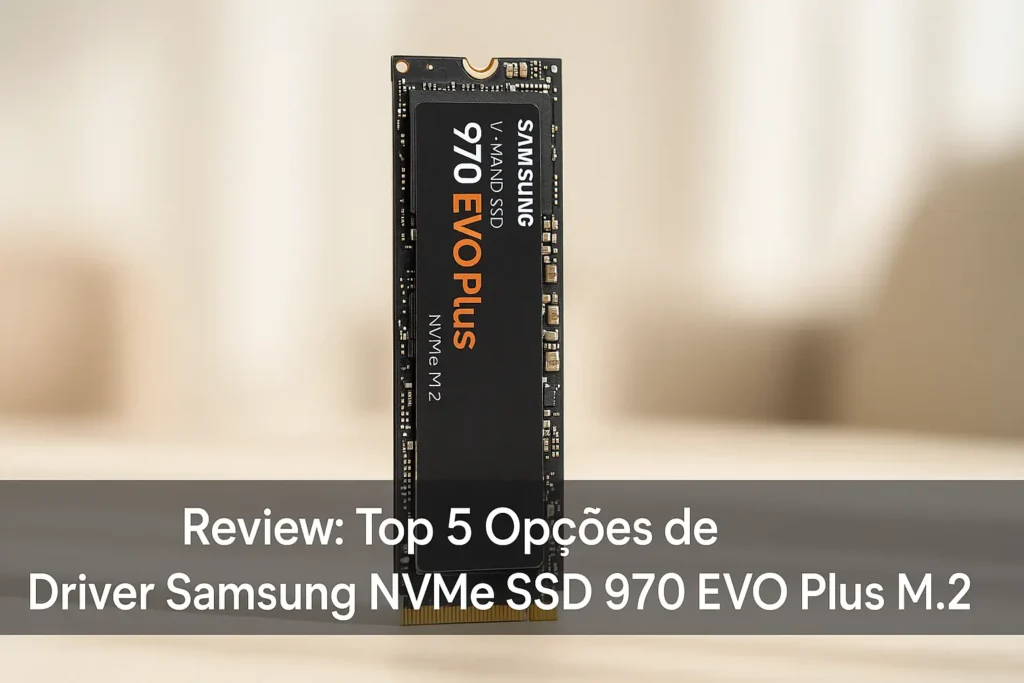 Top 5 Opções de driver Samsung nvme SSD 970 EVO plus m.2