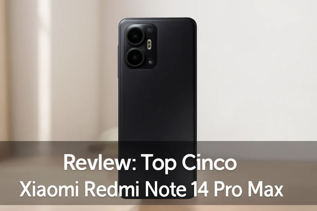 Top Cinco Xiaomi redmi note 14s pro max