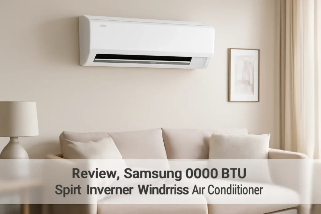 Principais Cinco ar condicionado split inverter windfree Samsung 9000 btus quente/frio